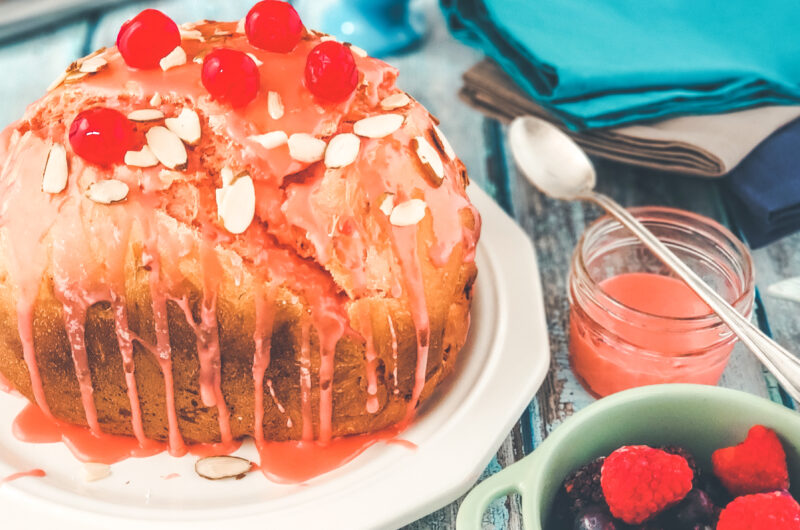 Cherry Almond Breakfast Bread