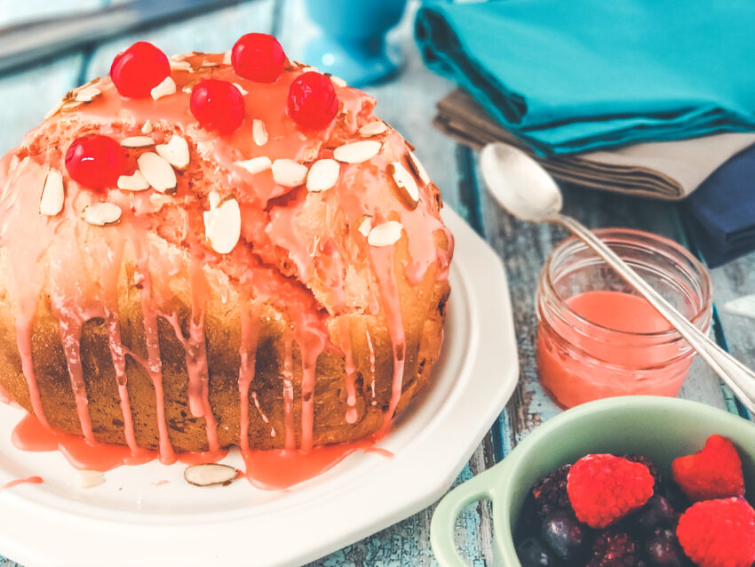 Cherry Almond Breakfast Bread